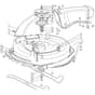 1228M - 2011-2012 - 2T1124483/UM9 - Mountfield Ride On Mower 72cm Deck Diagram