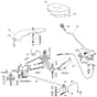 1236M - 2005 - 13-2650-15 - Mountfield Ride On Mower Engagement Diagram