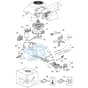 1328H - 2015-2017 - 2T0210483/M15 - Mountfield Ride On Mower TRE0702 Engine Diagram