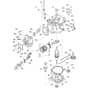 1328H - 2018-2021 - 2T0210483/M18 - Mountfield Ride On Mower Engine Cylinder Diagram
