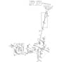 1328H - 2022 - 2T0210483/M22 - Mountfield Ride On Mower Steering Diagram