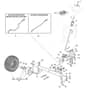 1330M  - 2019 - 2T2000483/M19 - Mountfield Ride On Mower Steering Diagram