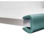 Foam U Profile Edge Protection Ocean Green U25 15-25mm X 2M (140 Pack)