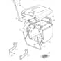 1430H - 2012-2013 - 2T2110483/M11 - Mountfield Ride On Mower Grasscatcher Diagram