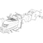 1435H - 2008 - 299964333/BM8 - Mountfield Ride On Mower Body Diagram