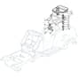 1435H - 2008 - 299964333/BM8 - Mountfield Ride On Mower Fuel Tank Diagram