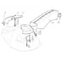 1435H - 2008 - 299964333/M08 - Mountfield Ride On Mower Guards Diagram
