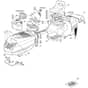 1436H - 2004 - 13-2652-14 - Mountfield Ride On Mower Body Diagram