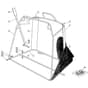 1436H - 2004 - 13-2652-14 - Mountfield Ride On Mower Grasscatcher Mobile Diagram