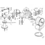 1436H - 2004 - 13-2652-14 - Mountfield Ride On Mower Transmission Diagram