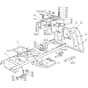 1436H - 2005 - 13-2652-15 - Mountfield Ride On Mower Frame Diagram
