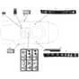 1436H - 2005 - 13-2652-15 - Mountfield Ride On Mower Labels Diagram