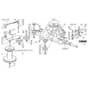 1436H - 2005 - 13-2652-15 - Mountfield Ride On Mower Transmission Diagram