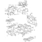 1436H - 2007 - 13-2689-12 - Mountfield Ride On Mower Chassis Diagram