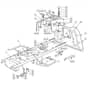 1436H - 2005 - 299961333/MOE - Mountfield Ride On Mower Frame Diagram