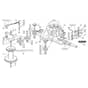 1436H - 2002-2006 - 299961383/MOE - Mountfield Ride On Mower Transmission Diagram