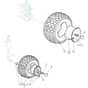 1436H - 2002-2006 - 299961383/MOE - Mountfield Ride On Mower Wheels Diagram