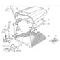 1436H - 2008 - 299964383/BM8 - Mountfield Ride On Mower Grasscatcher Diagram