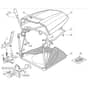 1436H - 2007 - 299964383/ME7 - Mountfield Ride On Mower Grasscatcher Diagram