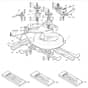 1436H - 2008 - 299964383/UM8 - Mountfield Ride On Mower 92cm Deck Diagram