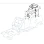 1436H - 2008 - 299964483/UM8 - Mountfield Ride On Mower Fuel Tank Diagram