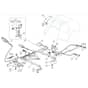 1436H - 2012-2013 - 2T0420283/MFR - Mountfield Ride On Mower Controls Diagram
