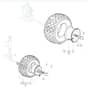 1436H - 2009 - 2T2642483/UM9 - Mountfield Ride On Mower Wheels Diagram