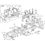 1436M - 2002 - 13-2651-12 - Mountfield Ride On Mower Chassis Diagram