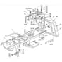 1436M - 2004 - 13-2651-14 - Mountfield Ride On Mower Chassis Diagram