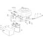 1436M - 2004 - 13-2651-14 - Mountfield Ride On Mower Engine Diagram