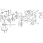 1436M - 2002-2005 - 299951333/MOU - Mountfield Ride On Mower Transmission Diagram