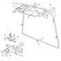 1436M - 2006 - 299951383/MO6 - Mountfield Ride On Mower Grasscatcher Diagram