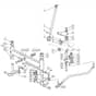 1436M - 2011-2013 - 2T0320283/M10 - Mountfield Ride On Mower Steering Diagram