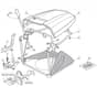 1436M - 2009 - 2T2242483/UM9 - Mountfield Ride On Mower Grasscatcher Diagram
