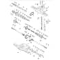 1436M - 2009 - 2T2244483/UM9 - Mountfield Ride On Mower Transmission Diagram