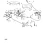 1438M - 2002 - 13-2656-12 - Mountfield Ride On Mower Deck Engagement Diagram