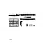 1438M - 2004 - 13-2656-14 - Mountfield Ride On Mower Labels Diagram