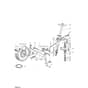 1438M - 2004 - 13-2656-14 - Mountfield Ride On Mower Steering Diagram