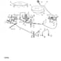 1438M - 2006 - 13-2673-11 - Mountfield Ride On Mower Deck Engagement Diagram