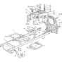 1438M - 2007 - 299952383/MO6 - Mountfield Ride On Mower Frame Diagram
