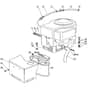 1440H - 2003 - 13-2660-13 - Mountfield Ride On Mower Engine Diagram