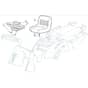 1440H - 2007 - 13-2675-11 - Mountfield Ride On Mower Seat Diagram