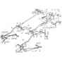1440H - 2004-2005 - 299931333/MOE - Mountfield Ride On Mower Cutting plate lifting Diagram