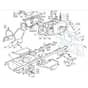 1440H - 2004-2005 - 299931333/MOE - Mountfield Ride On Mower Frame Diagram