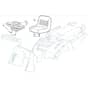 1440H - 2007 - 299931383/ME7 - Mountfield Ride On Mower Seat Diagram