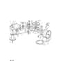1440M - 2004 - 13-2653-14 - Mountfield Ride On Mower Transmission Diagram