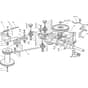 1440M - 2005 - 13-2653-15 - Mountfield Ride On Mower Transmission Diagram