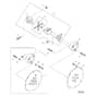 John Deere 1445 - PC10345 - Universal Driveshaft - ST452243