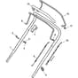148 SP FOUR - 2010-2011 - 299486841/FER - Castel Garden Rotary Mower Handle Upper Part Diagram