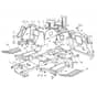 14H36H - 2007 - 299964483/MOF - Mountfield Ride On Mower Chassis Diagram